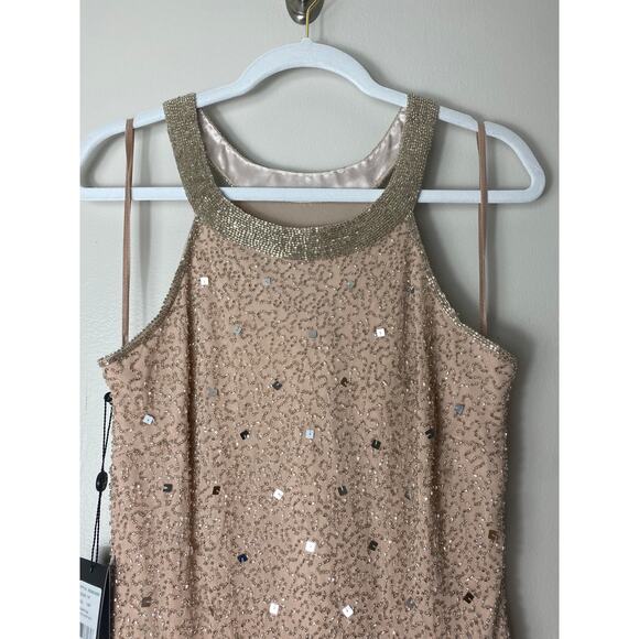 NWT ADRIANNA PAPELL DRESS GOWN 14 MOTHER OF THE BRIDE FORMAL EVENING WEDDING - Picture 9 of 14